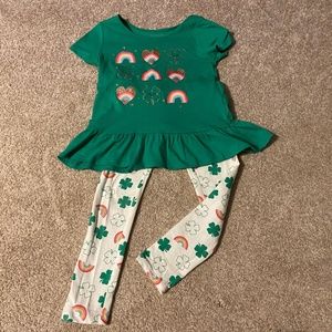 Next Year's St. Patrick's Day Outfit!  5T Super super cute set